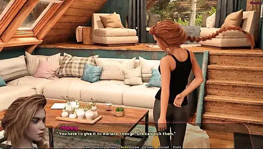 Haley hikayesi #18 - Johannes adriana ve haley'i aynı anda sikiyor