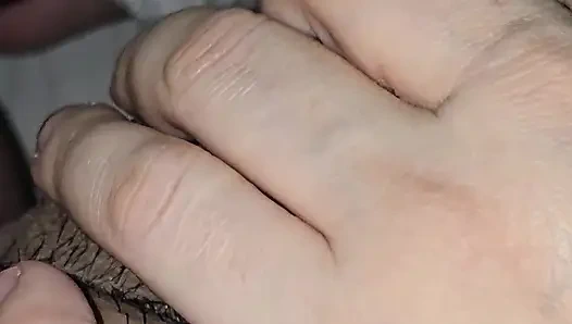 Step mom take step son out by handjob his big sick