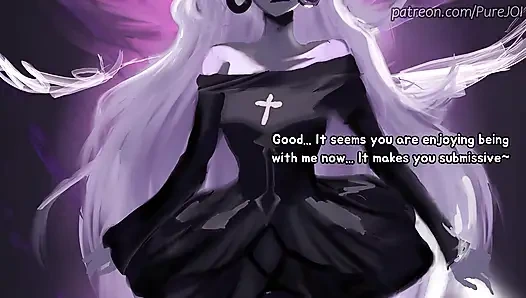 Carmilla Carmine caught her employee masturbating in the office (Dildo JOI)