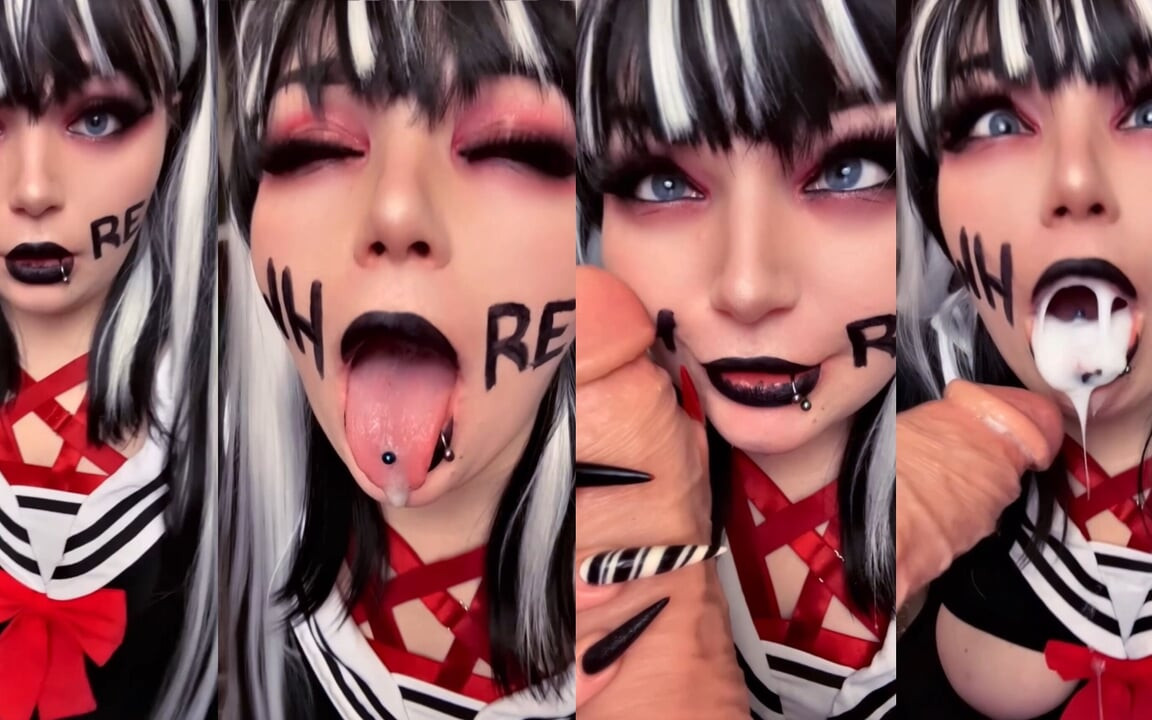 Şişman ahegao sürtük büyük zenci yarağına tapıyor