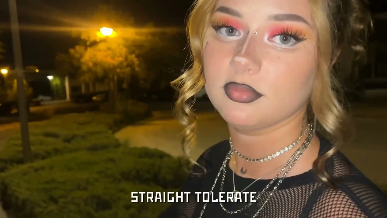 Alt Girl Ready Is Ready to Fuck for a Can of Energy Drink.