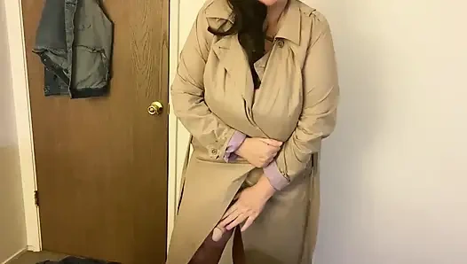 Bbbw üvey anne özel takma yarak takıyor 2