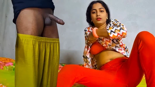 She was fingering her pussy but not enjoying it, her hat was not reaching her pussy, and she asked her ex-husband for help.