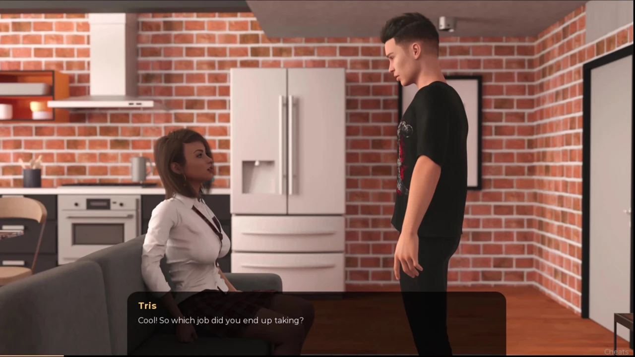 No more cash #3: Lauren gave Johannes a blowjob