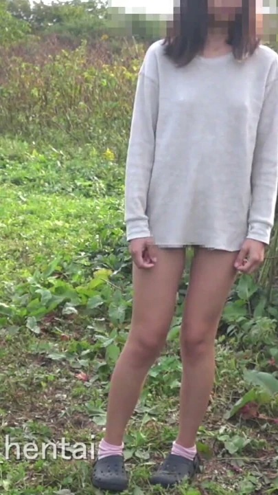 Hina açık havada bile şiddetli bir piston arıyor. Sonuncusu!　　　Japonya/Japon/Tıraşlı/Hentai | Klip 1