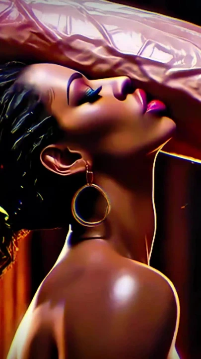 Büyük memeli ve götlü zenci tanrıçalar - beyaz yarak ibadeti: karanlık asmr ve aşırı kontrast (4k ai animasyonlu porno) | Klip 1