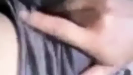 Tek üvey anne Filipinler ile görüntülü görüşme