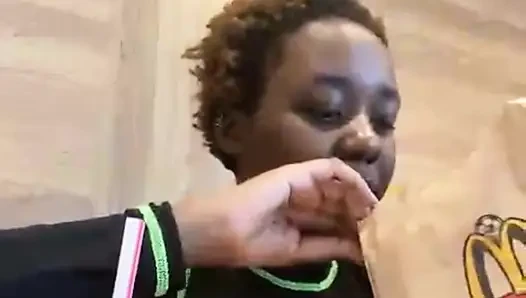 Public McDonald's Mukbang