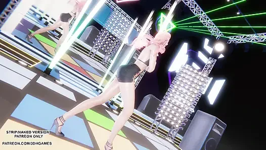 mmd iki kez - seraphine kpop dance league of legends hentai sansürsüz 4k 60 fps
