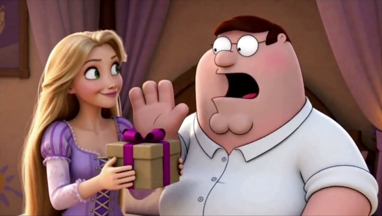 Rapunzel flört uygulamasından biri tarafından sikildi