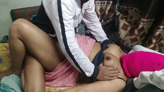 Desi village bhabi with debar every night romantic in bed room