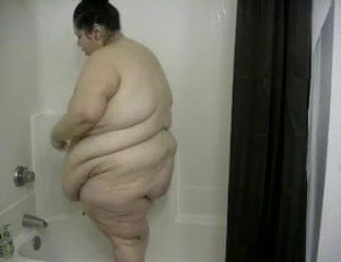 Seksi ssbbw içinde the duş