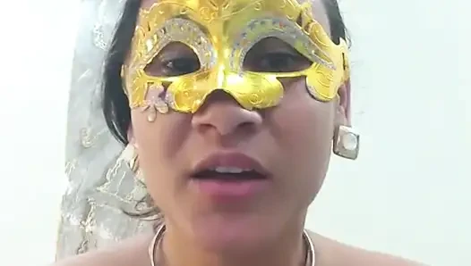 Ateşli Brezilyalı latin muse yasak arzuları keşfediyor