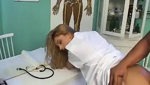 Nurse Gets Fucked by Doctor!