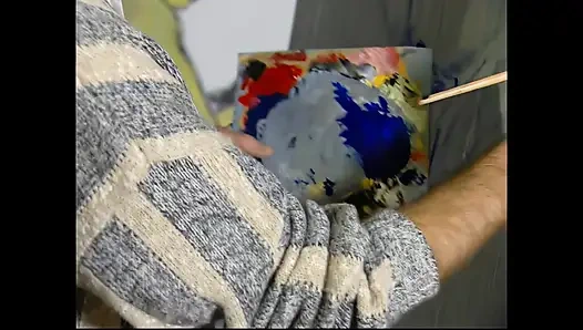 Yarağa şehvetli biniş