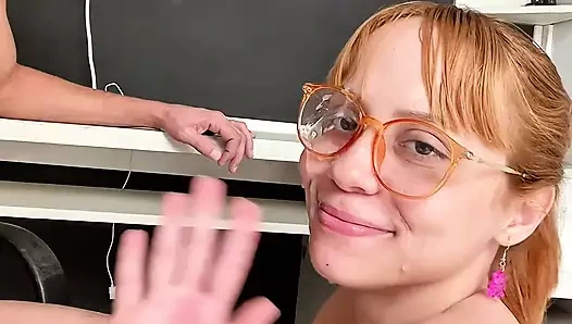 I got on all fours and he put it hard cumming on my face!