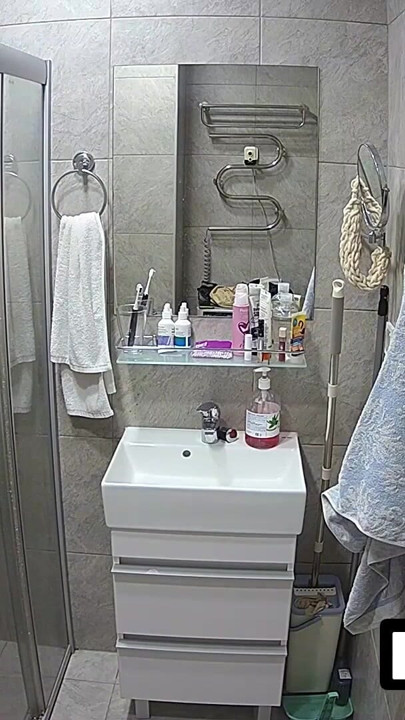 LUUV. Quick sex in the shower for young couple Abbadon and Kareflore | Clip 2