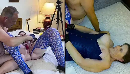 Nine Carmen'in mavi melek striptizci emiyor, yalıyor ve sikişiyor! 72323fap