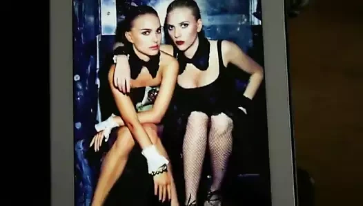 natalie portman ve scarlett johansson üzerinde boşalmak - ekim 2016