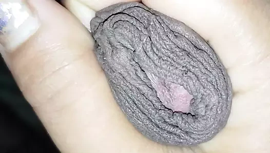 Hintli ev hanımı kocasını mastürbasyon yapıyor