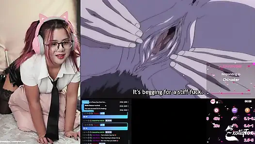 Klasik hentai iç çamaşırlarını izlerken o kadar tahrik oldum ki sikiş makinem beni sikerken inliyorum