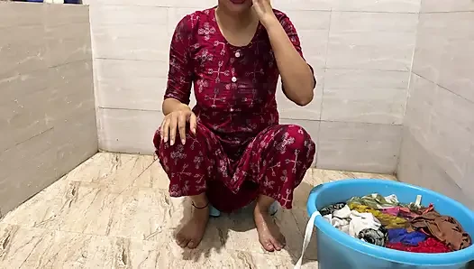 Güzel yenge devar ile ilk kez seks yapıyor! Net Hintçe ile önde işiyor