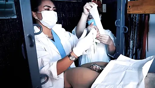 İki hemşire tarafından tıbbi cbt seansları