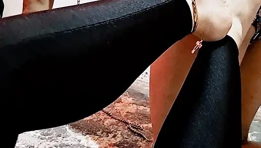 Köle ayaklara tapmak için eğitildi 11 derin yalama ve öpüşme