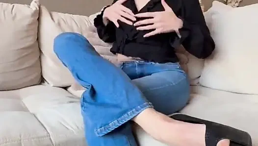 Senin İçin Soyunmak ve Vajinamla Oynamak