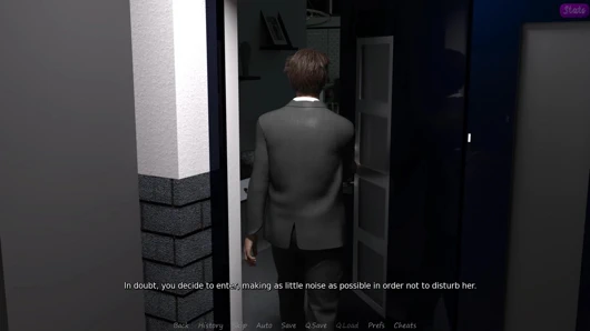 Üvey erkek kardeşimin karısı #57 - Jennifer porno izlerken kendini parmakladı ve John'ı öptü - demo