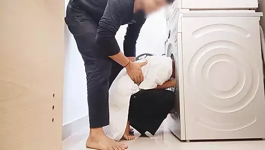 Indian girl stuck in washing machine the boy took advantage new sex video 2025