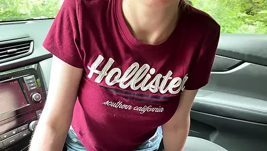 Sakso ve seks ile ücretli taksi şoförü - diyaloglu Rus amatör