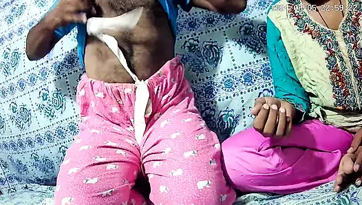 Hintli üvey anne ve üvey oğlu ormanda seks yapıyor