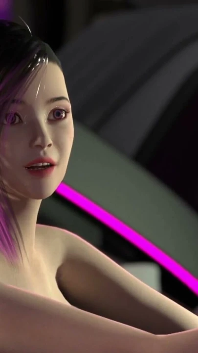 Seksi kızla vr nexus 3 neon rüyalarına hoş geldiniz. Cyperpunk tarzı | Klip 1