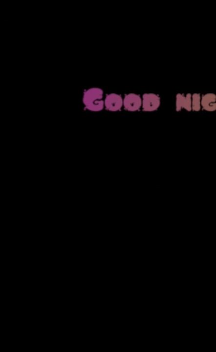 Tatlı gece.