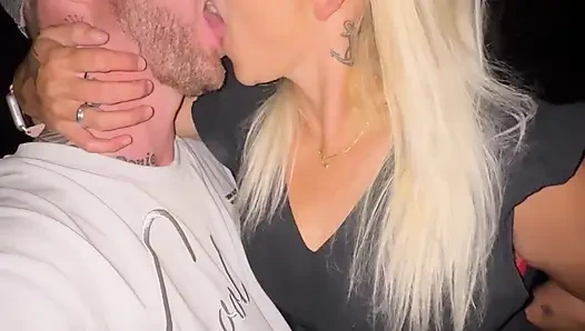 On Tour In A Secluded Parking Lot Outdoor Blowjob Neck Squirt Vibrator Orgasm