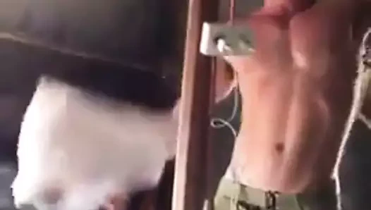 Sıcak İsrailli asker şerit