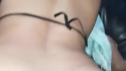 I give my pussy to my husband's boss to pay off the loan. But she comes by accident in my pussy