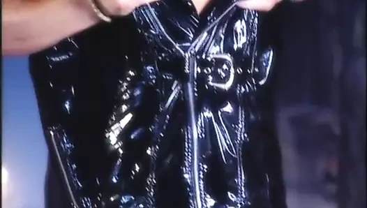 Loureen siyah çorap öpücüğü + çizmeler sert lanet