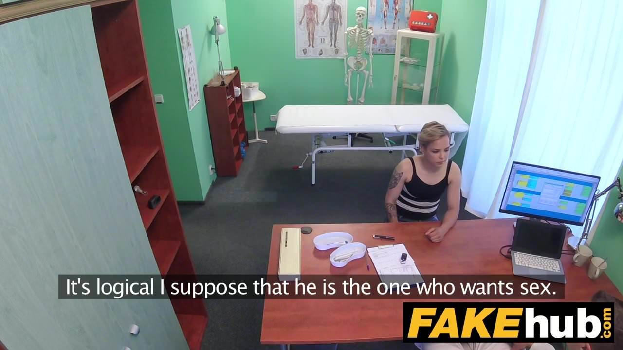 Sahte hastane doktor getiriyor duygu geri için kedi ile sikme