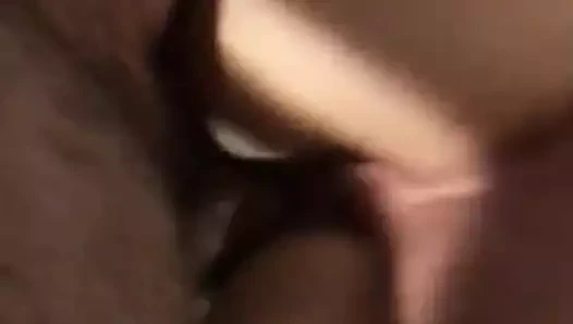 Hot Blonde Takes My Cock and Spreads her Asshole