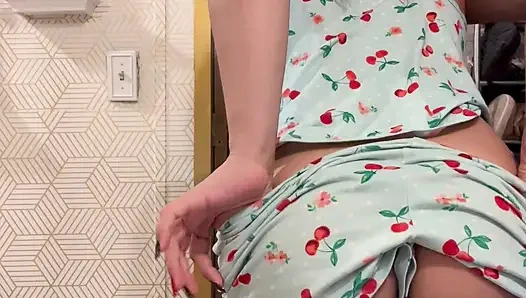 Cherry Night Cap Geniş Açık