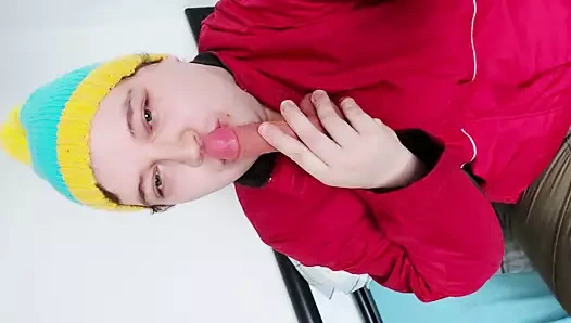 Eric Cartman dildoyla sikişiyor