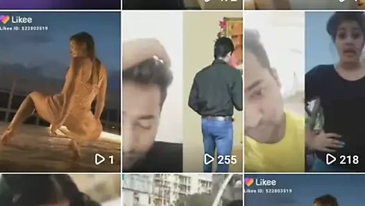 Hintli kız gösteren bobos web kamerası