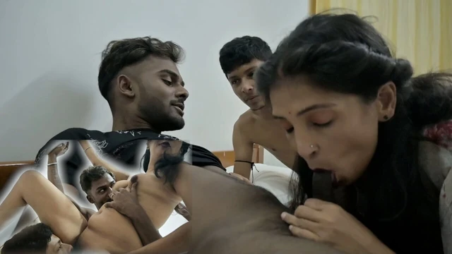 Karısı dışarıdayken kocası aldatıyor