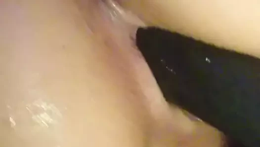 Islak ve sürtük kedi hazır için creampied almak