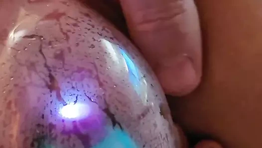 Karımın götünü sikmeden önce amcık pompası oyunu