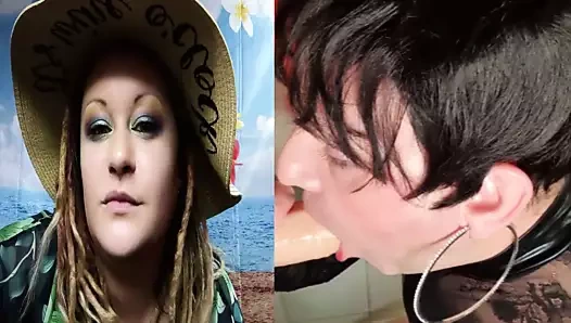 Bugün sen büyük sulu horoz emen kızsın