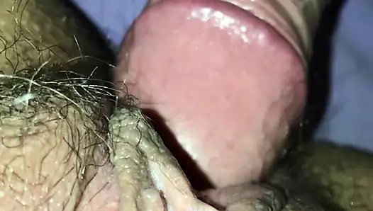 Sıcak yakın yukarı arasında kremsi sikme