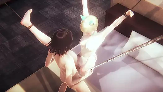 Hentai sansürsüz - otelde seksi sarışın pisi kız seks